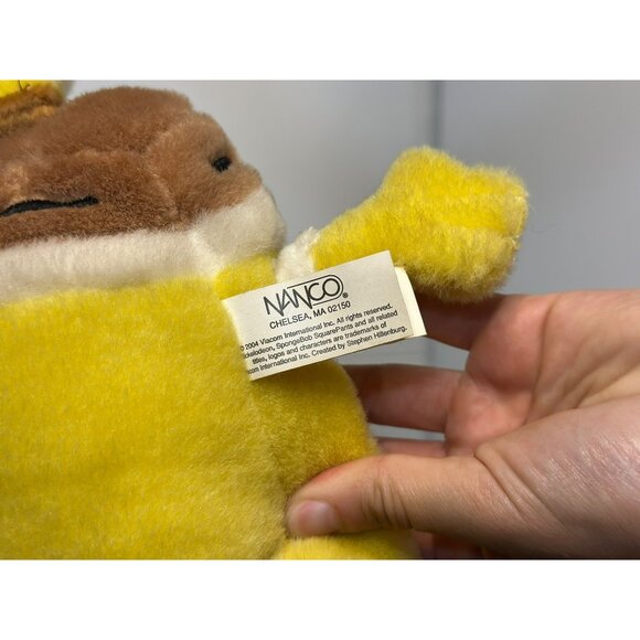 Nickelodeon SPONGEBOB SQUAREPANTS Stuffed Plush Doll by Nanco - 2003 Collectible - Picture 8 of 9